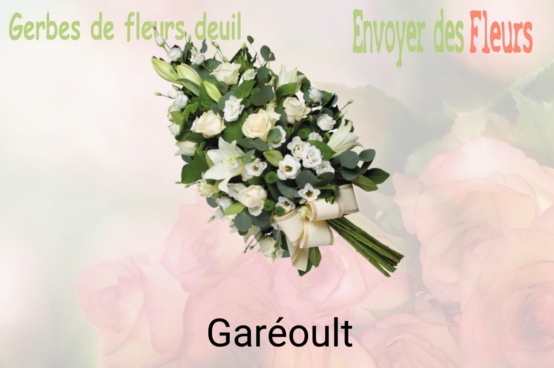 Gerbe de fleurs de deuil livrée à Garéoult